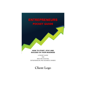 Entrepreneurs Pocket Guide - eBook